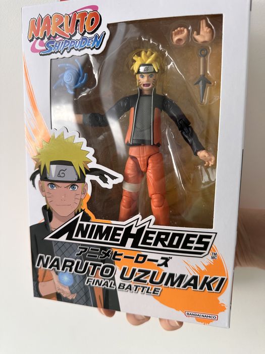 Фигурка іграшка Bandai Anime Heroes Naruto Shippuden Наруто Узумаки