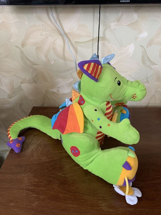 Мʼяка Розвиваюча іграшка Дракон