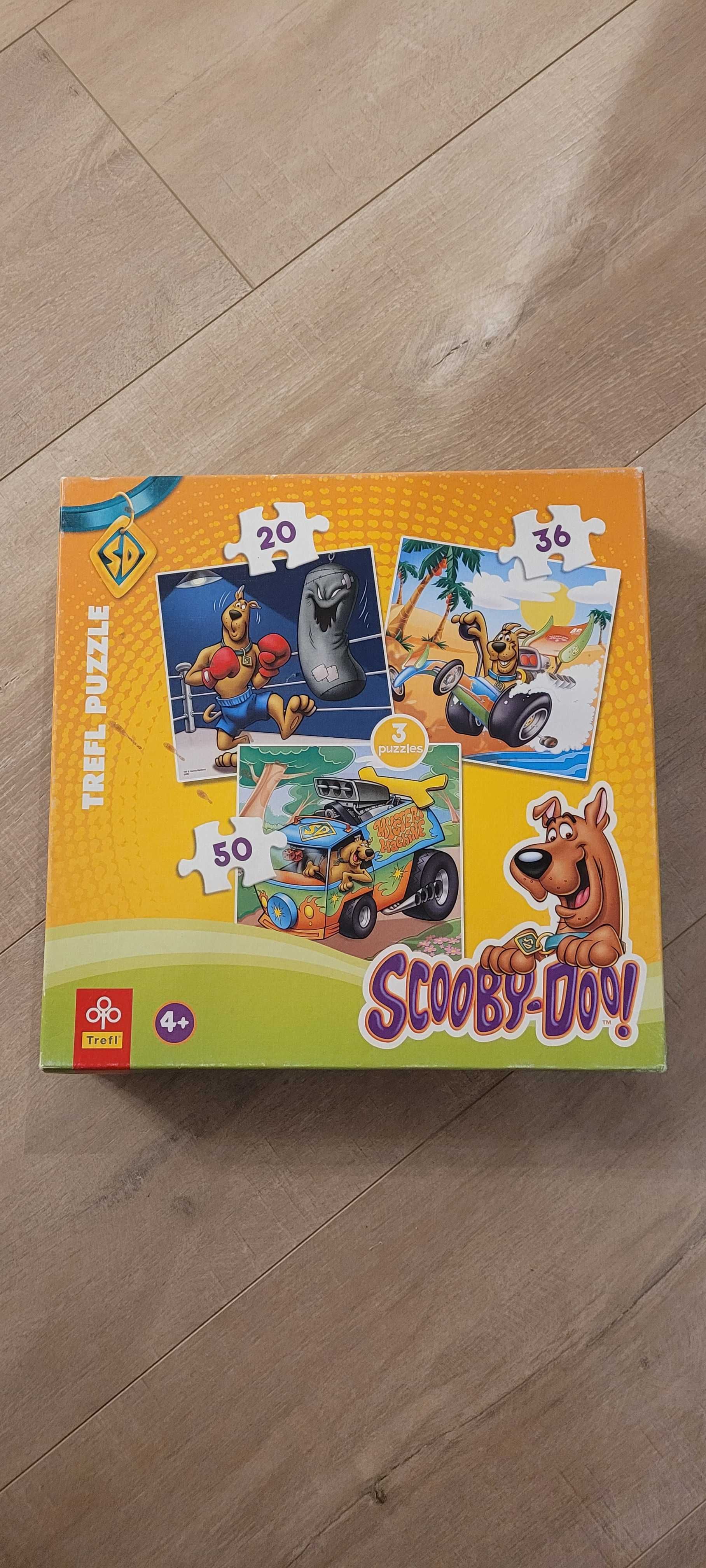 Puzzle Trefl Scooby - Doo 20/36/50 elementów