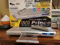 Odtwarzacz DVD -010 Prince z pilotem MP 3 MPEG 4 XviD Polish Subtitles