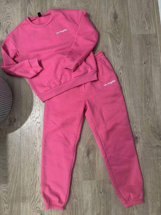 Nowy dres różowy wygodny polecam s