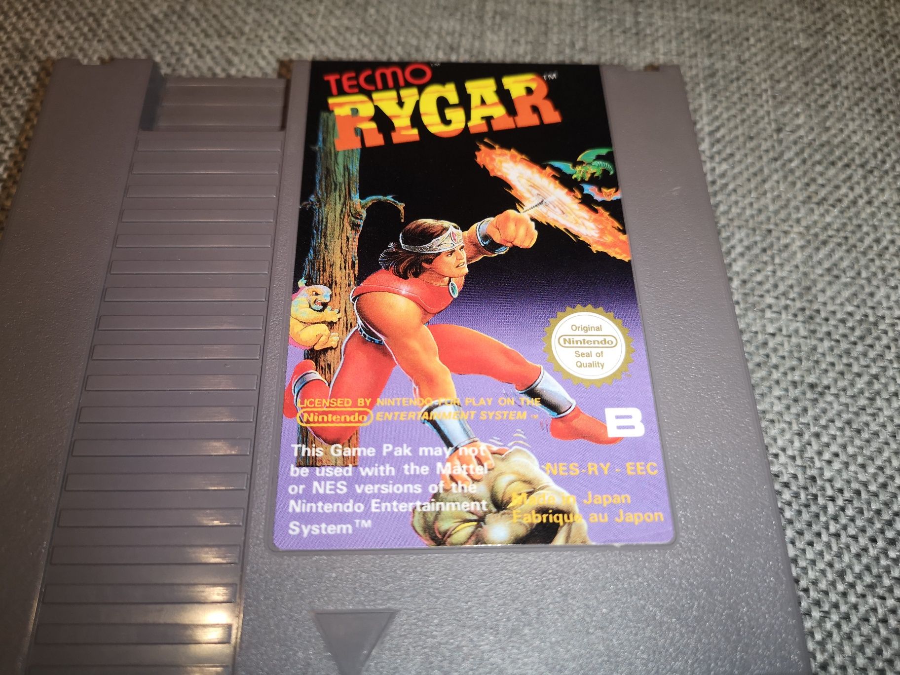 Rygar NES Nintendo gra PAL ANG (oryginał testowany) tanio Sklep