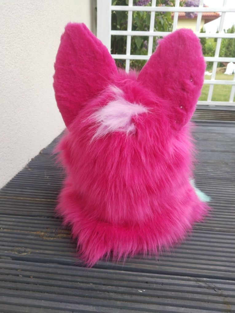 furry fursuit Dino maska