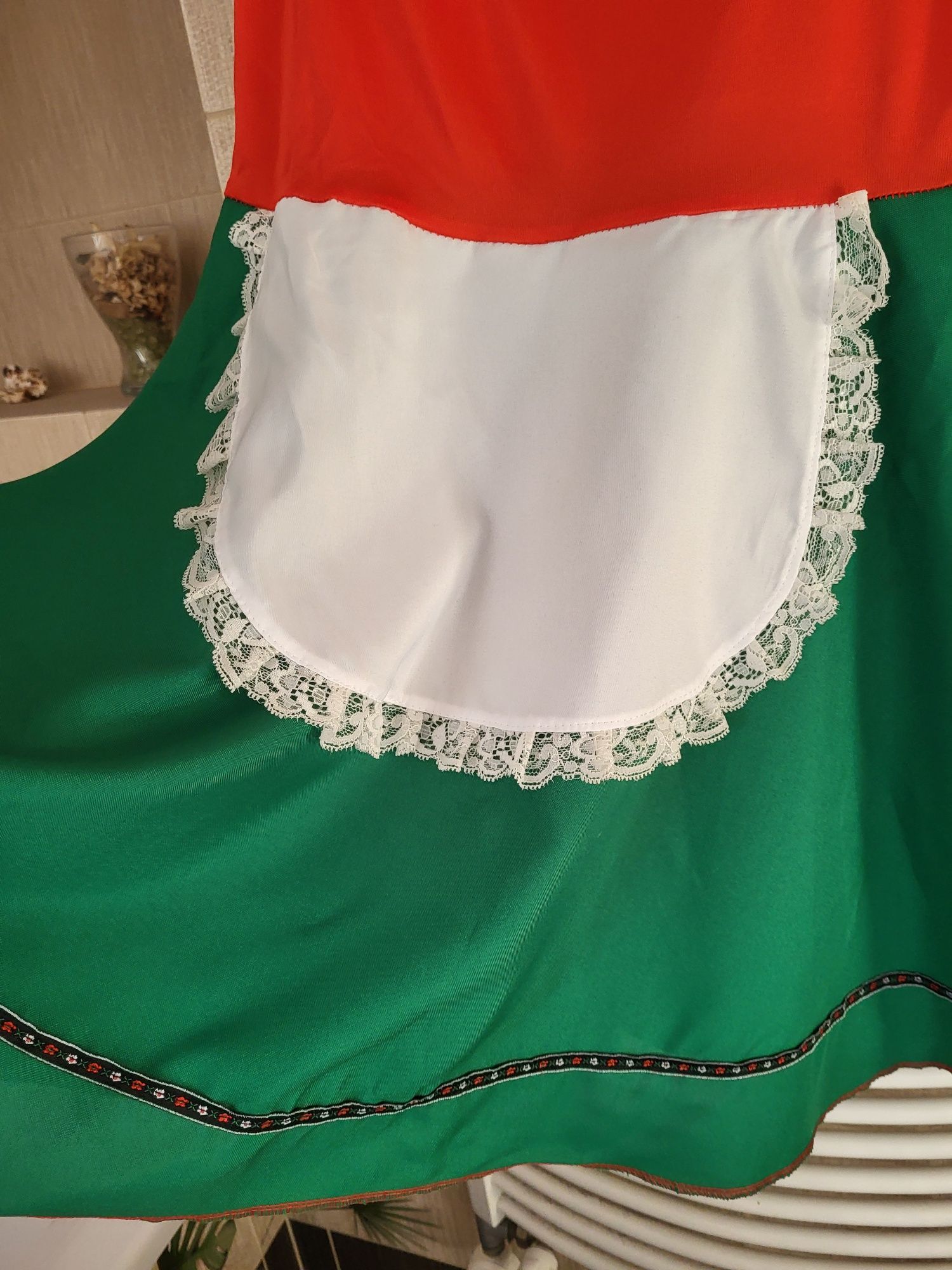 sukienka bawarska na Oktoberfest, strój, kostium, nowe z metką S/M