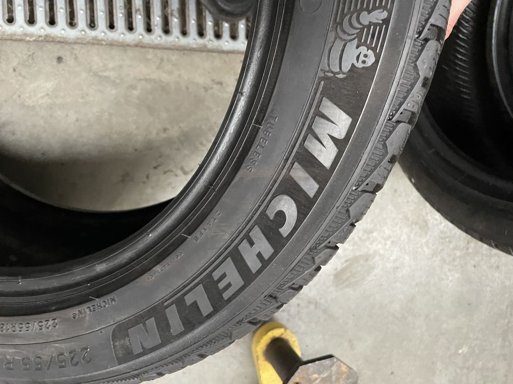 2x opony 225/55/18 michelin pilot alpin 5 zimowe 2023 rok
