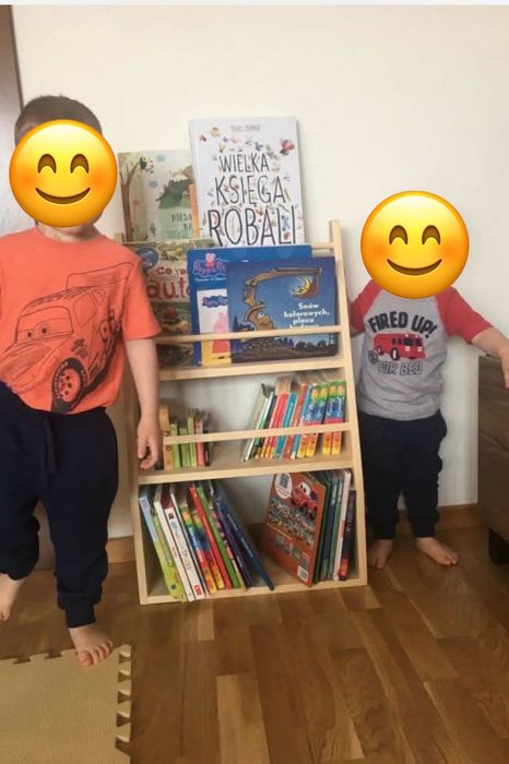 Półka na książki dla dzieci