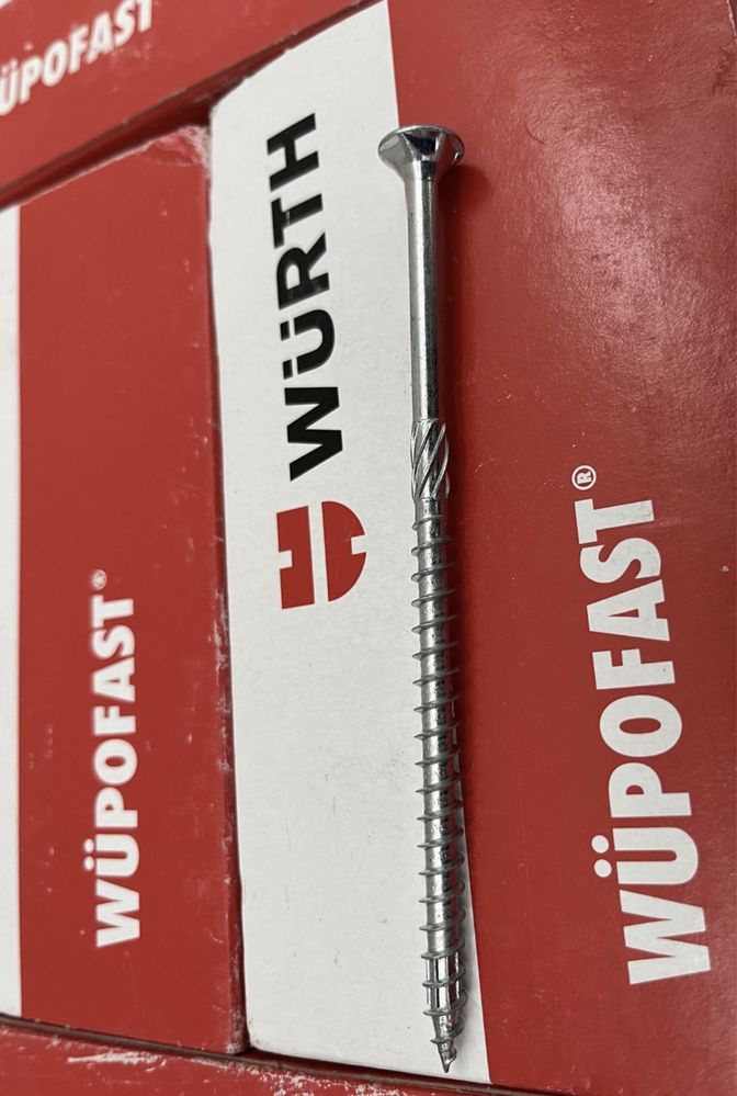 Саморізи Wüpofast Würth Wurth по дереву