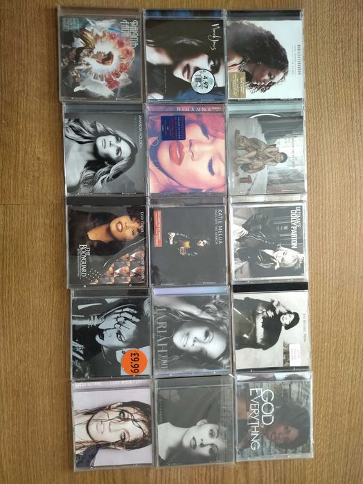 Cd диски фирменные разные