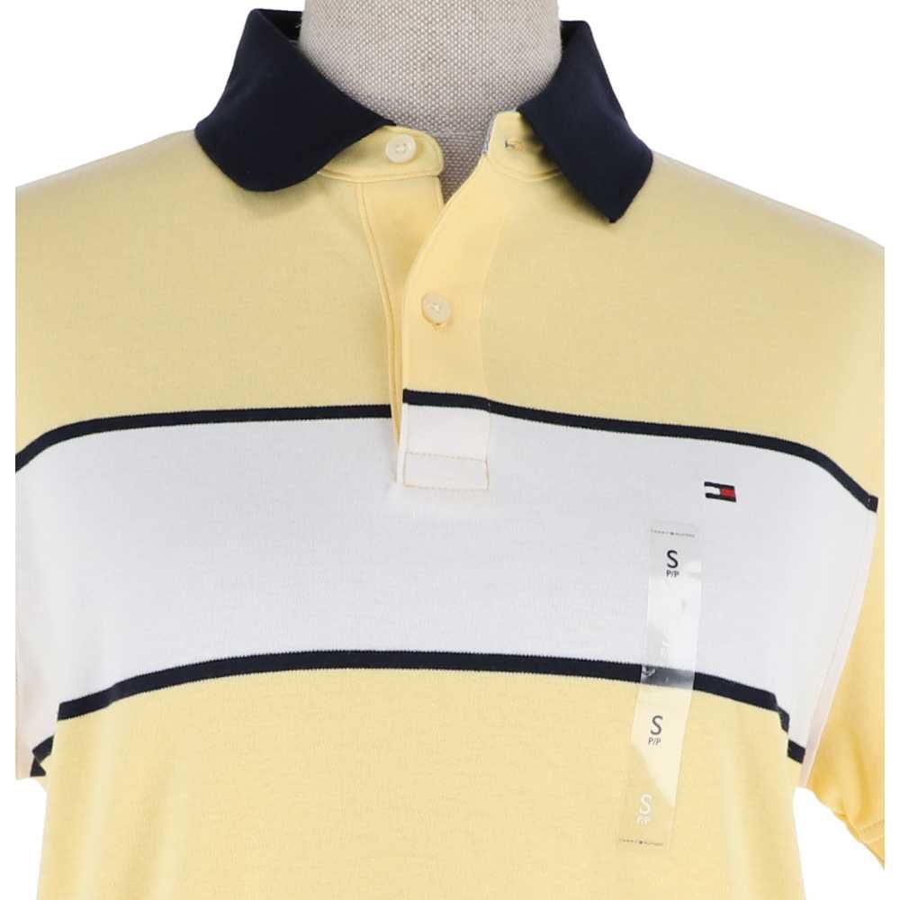 Żółta koszulka polo marki Tommy Hilfiger, rozmiar S - 36