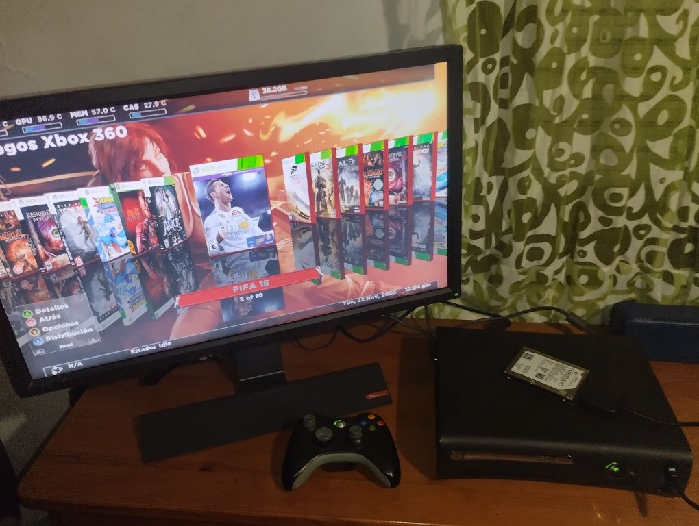 Xbox 360 com desbloqueio xploit