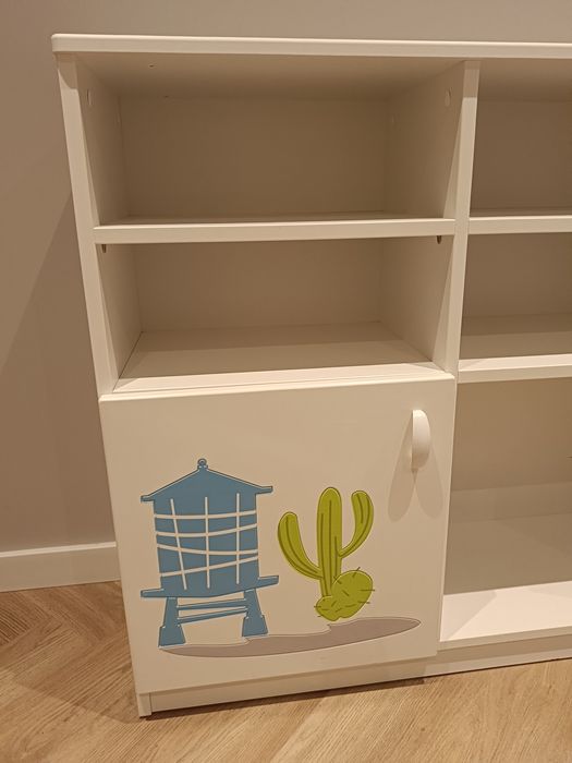 Regał niski meblik cars