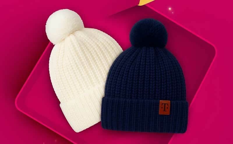 Czapka zimowa t mobile świetna jakość