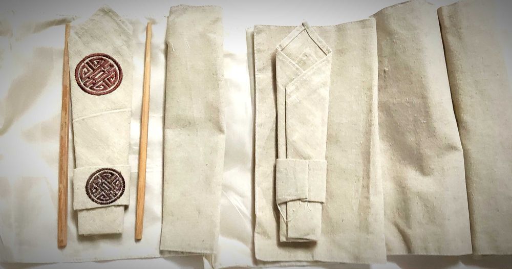 KIT NOVO para degustação comida asiática.4 conjuntos, originais Japão.