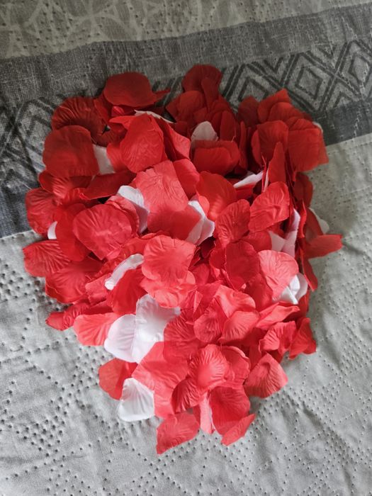 Pétalas de rosas