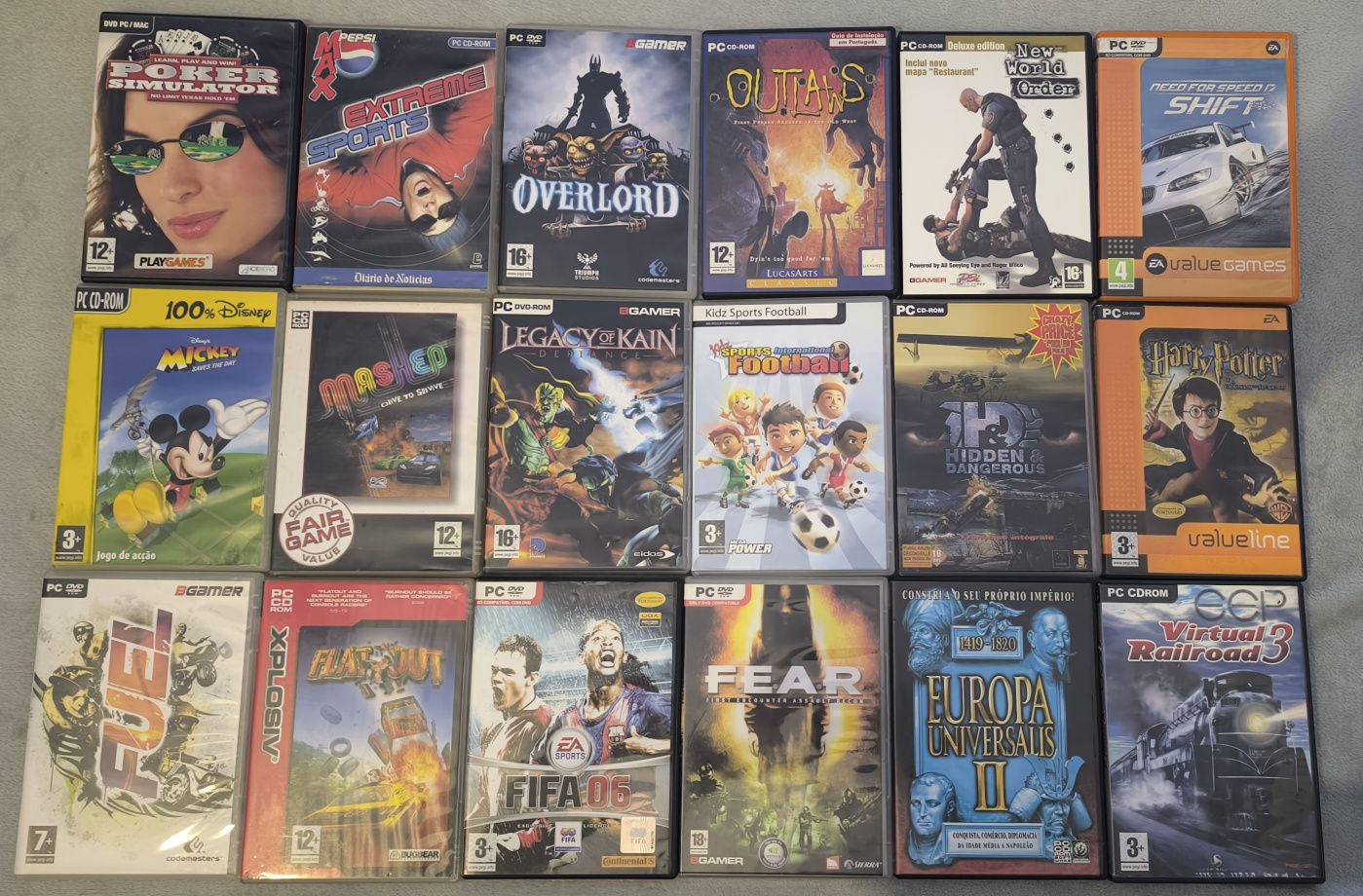 Pack jogos para PC