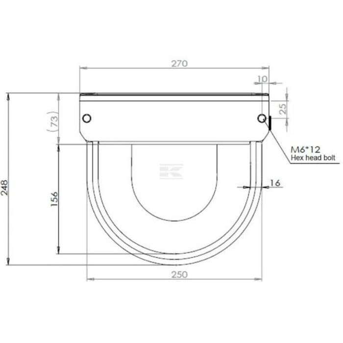 Poidło miskowe z zaworem pływakowym Farma