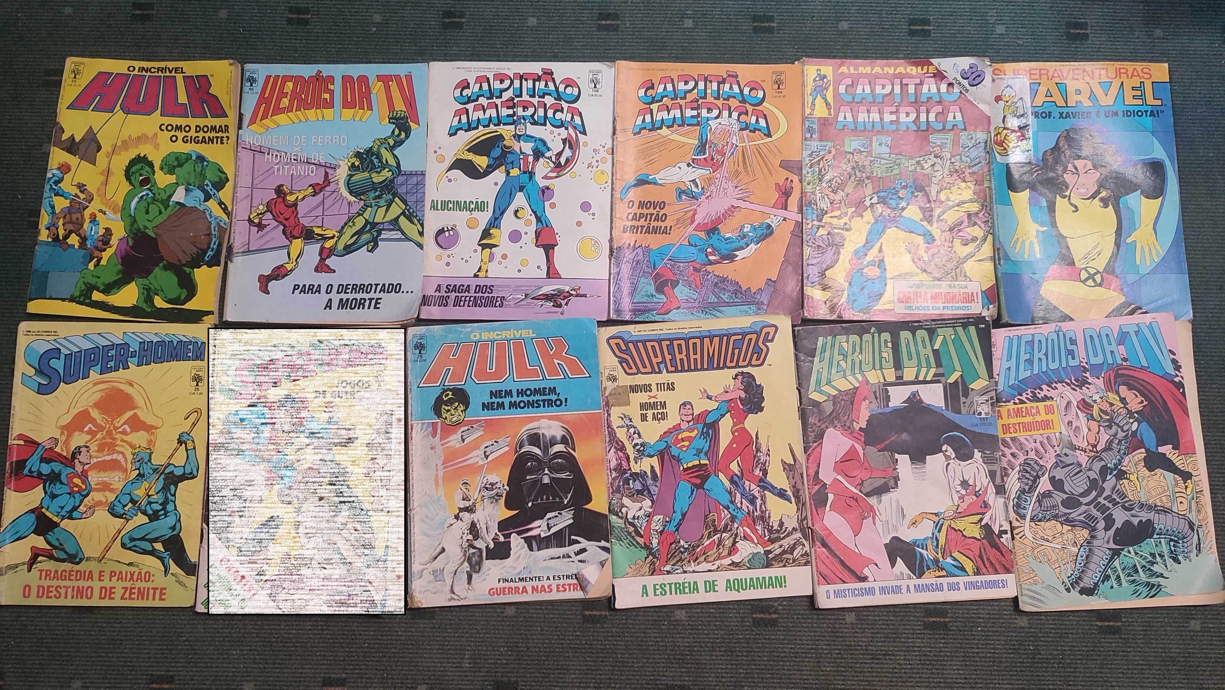 Lote 23 Livros BD Marvel