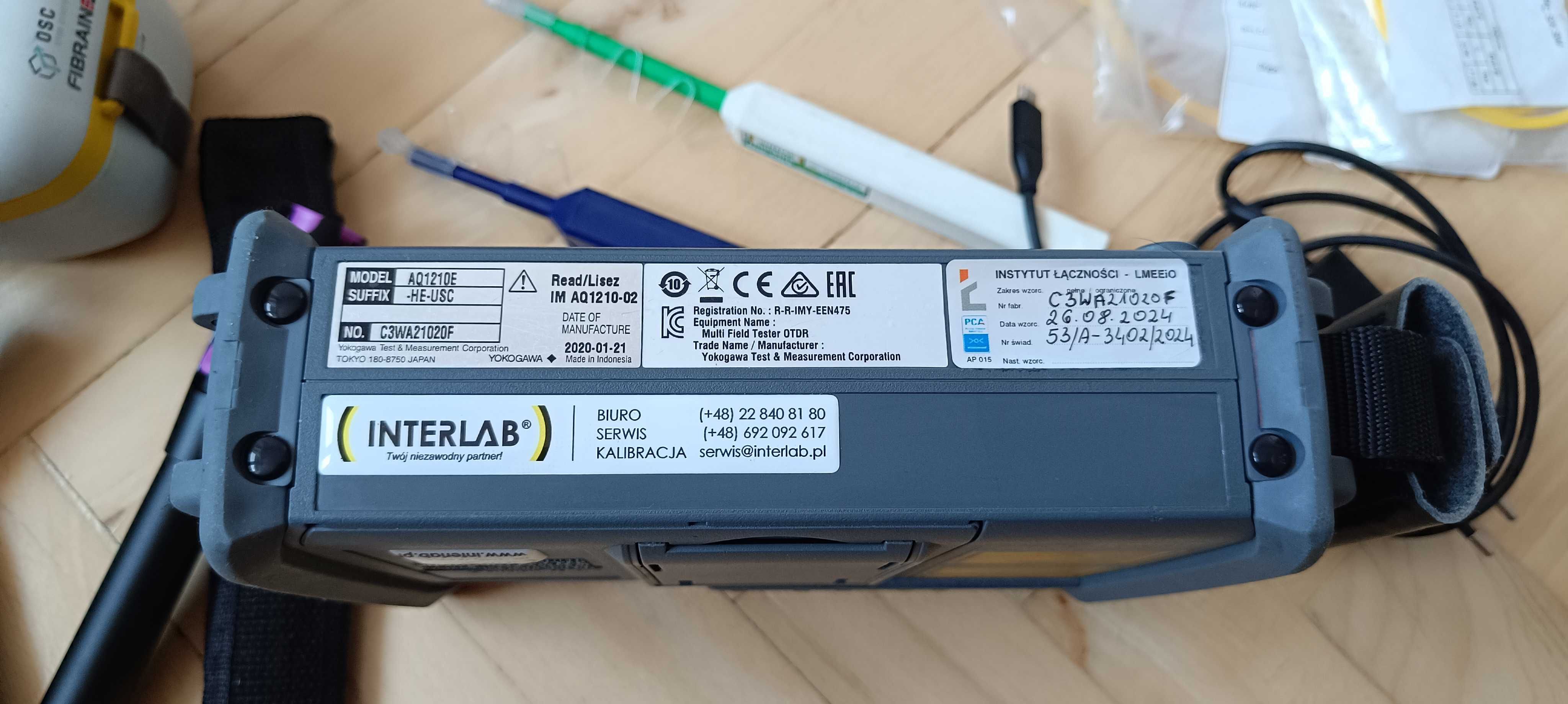 Reflektometr Yokogawa AQ1210E