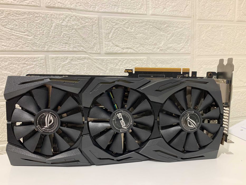 Відеокарта ASUS AMD Radeon RX 480 8Gb ROG Strix OC GDDR5, 256 bit