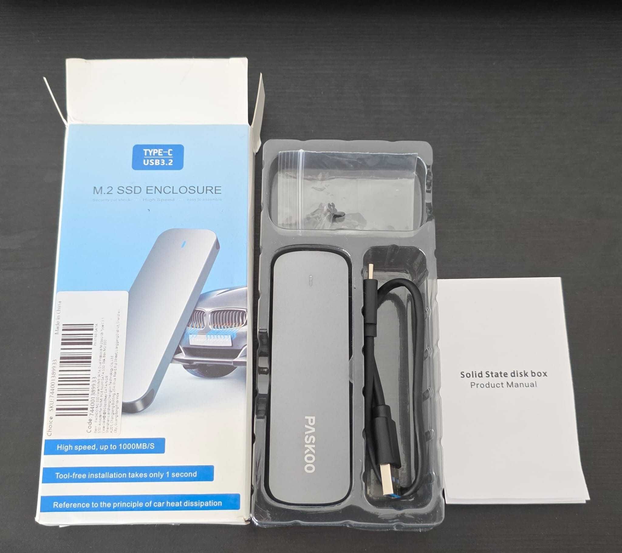 Disco Externo SSD M.2 256GB WD
