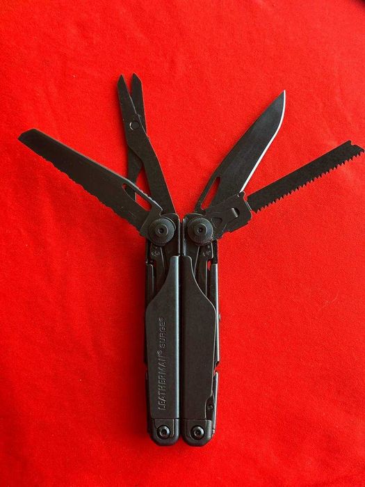 Мультитул Leatherman Surge Black с чехлом на molle (Новый)