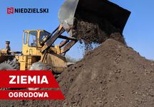 Ziemia na podwyższenia terenu, dolną warstwę, ziemia ogrodowa
