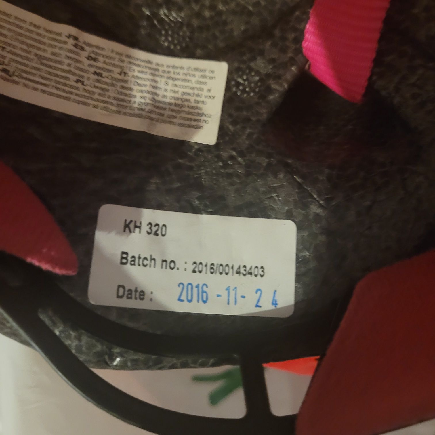 Kask dla dziewczynki