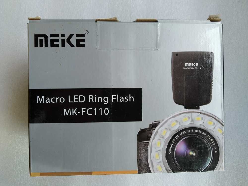 Новий кільцевий макро фотоспалах MEIKE LED MK-FC110