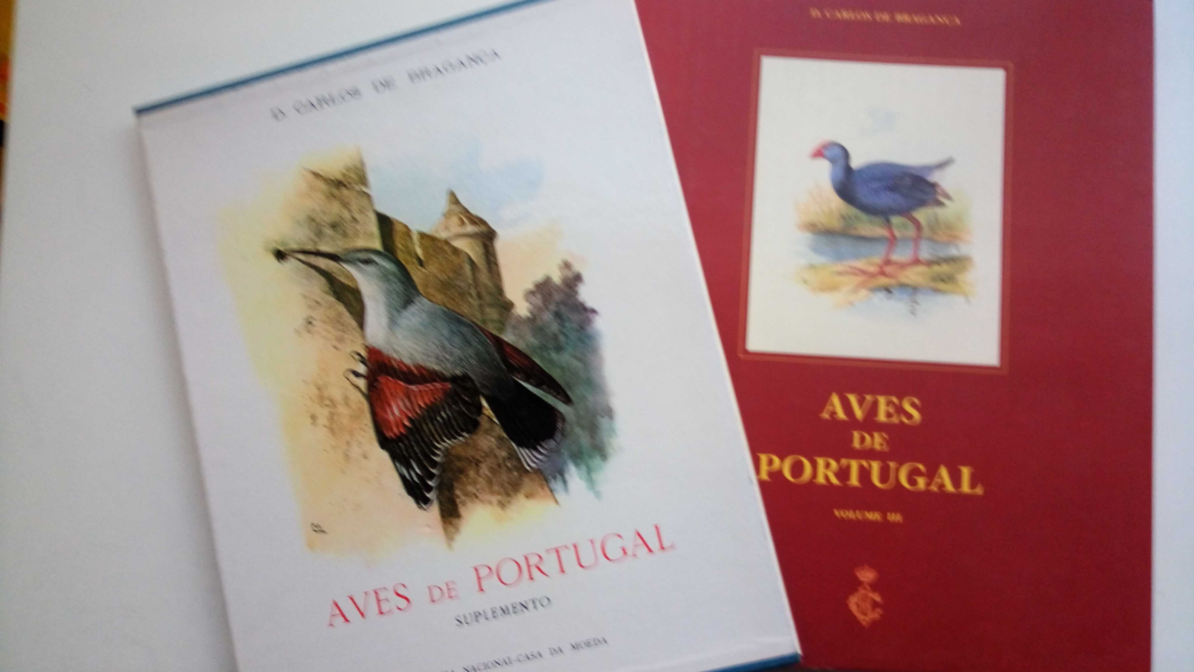 Aves de Portugal de D. Carlos de Bragança