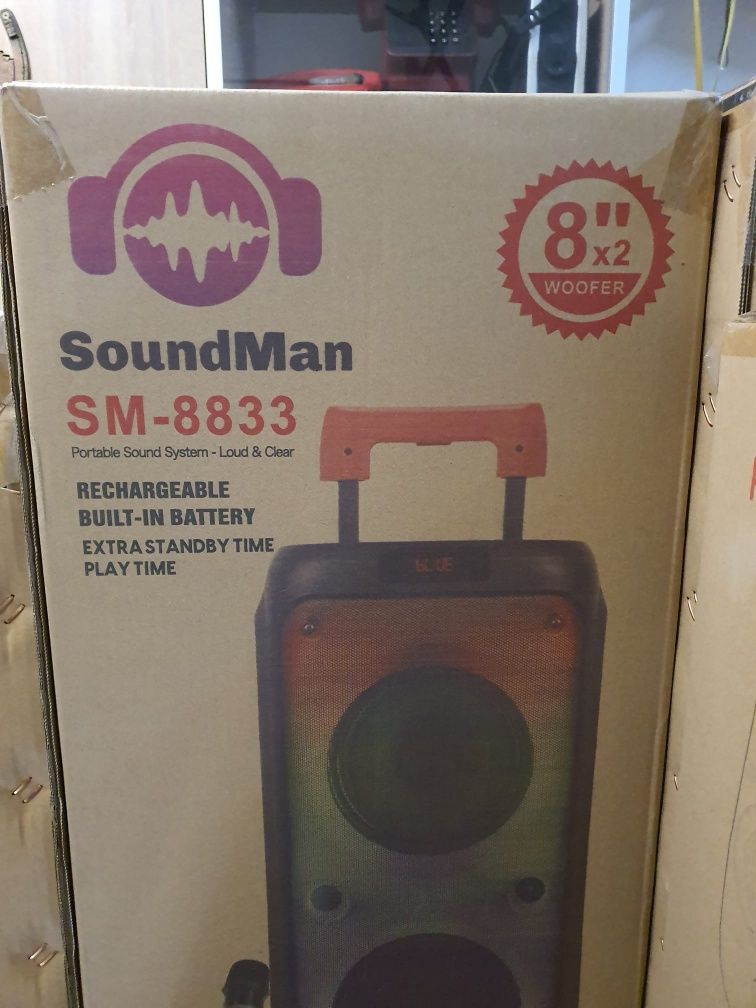Nowe głośniki Soundman karaoke