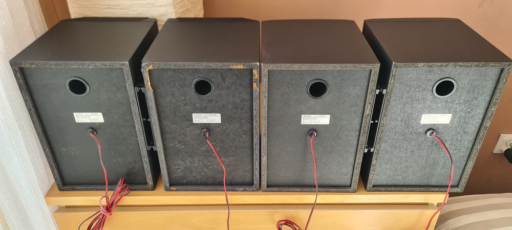 Zestaw 4 głośników Sony SS-H150 + SS-H77 – komplet stereo/kino