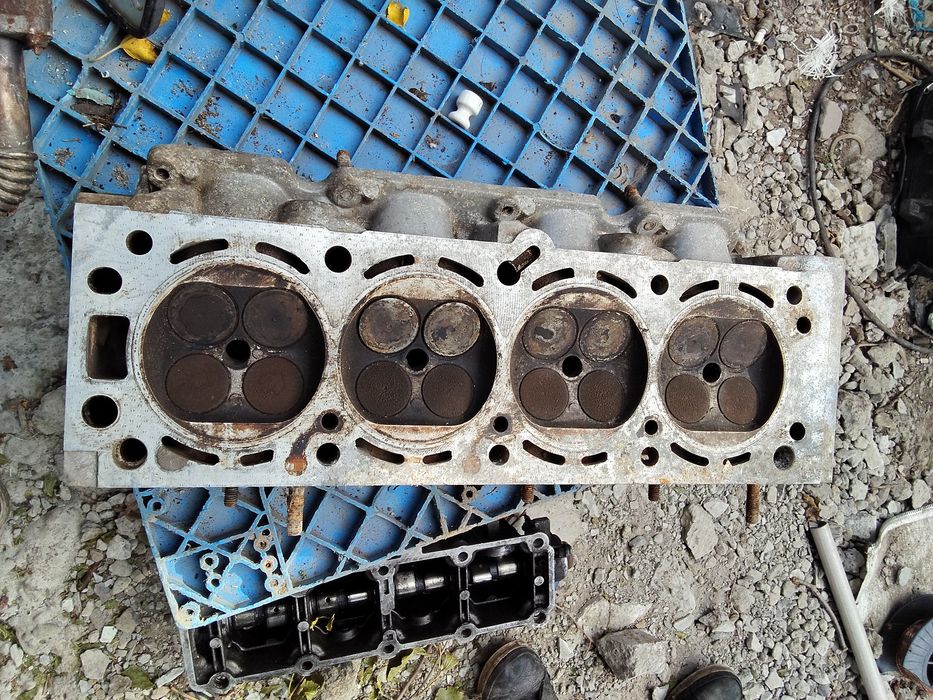 Головка блока цилиндров chevrolet evanda з распредвалами