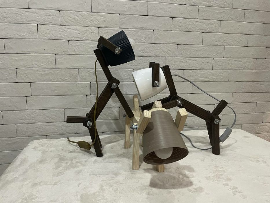 Настільна лампа, світильний. Гарний подарунок. Ручна робота.