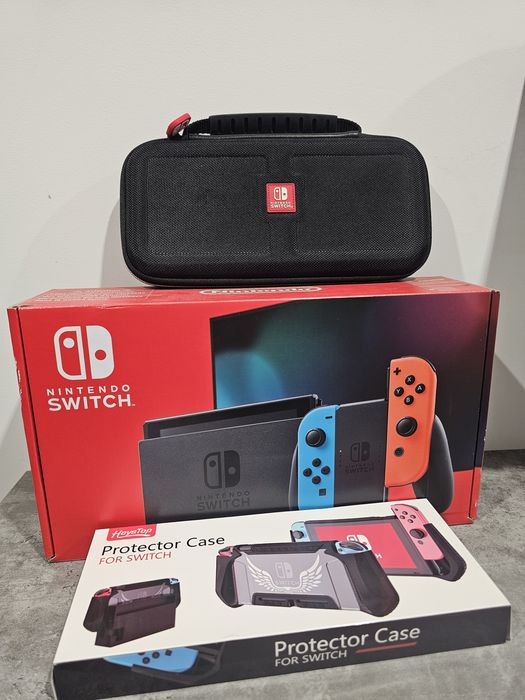 Nintendo Switch com extras