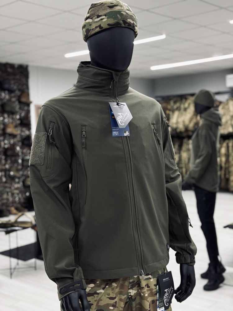 Куртка Helikon-Tex Gunfighter SharkSkin SoftShell Taiga green