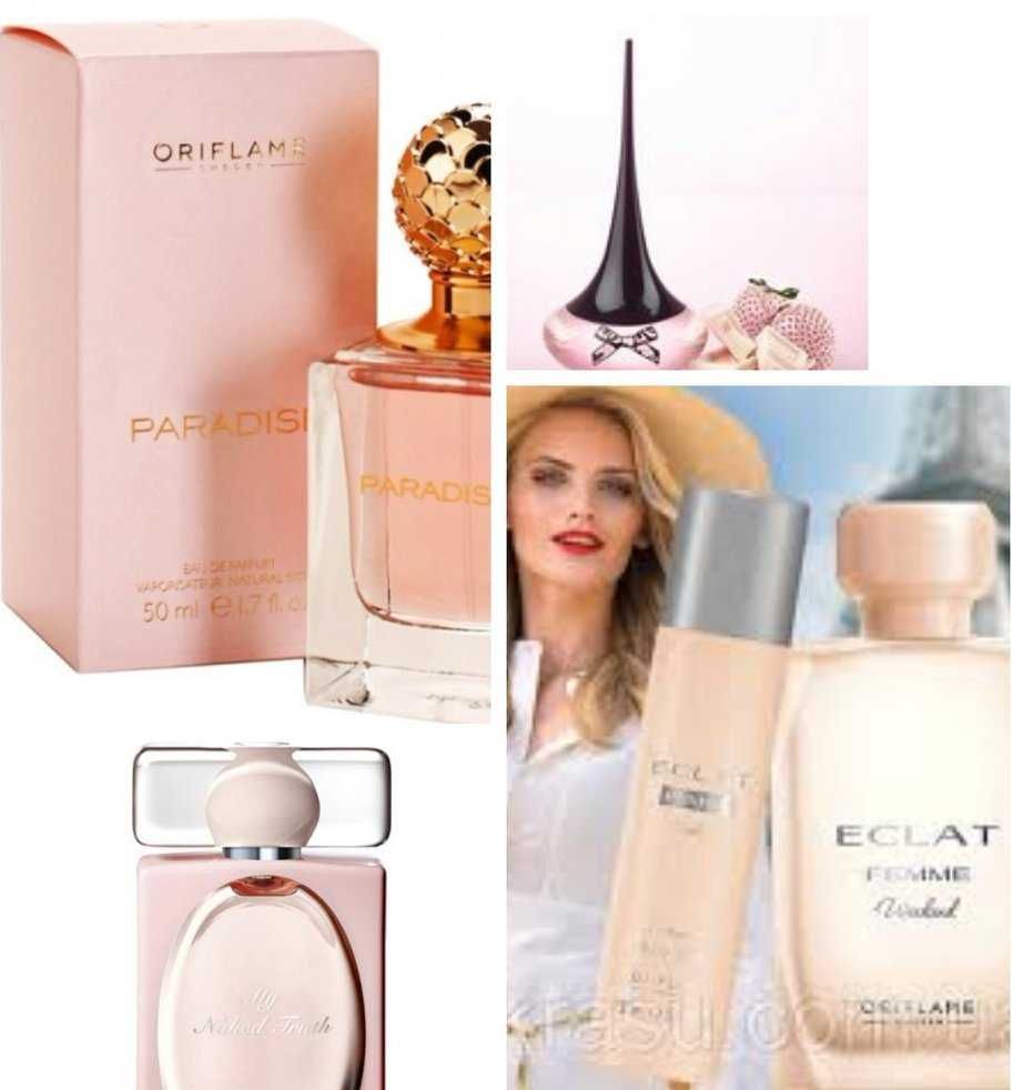 Eclat Weekend Posses Paradise Giordani My naked truth Enigma oriflame