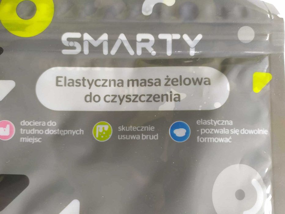 Elastyczna masa żelowa do czyszczenia SZARA