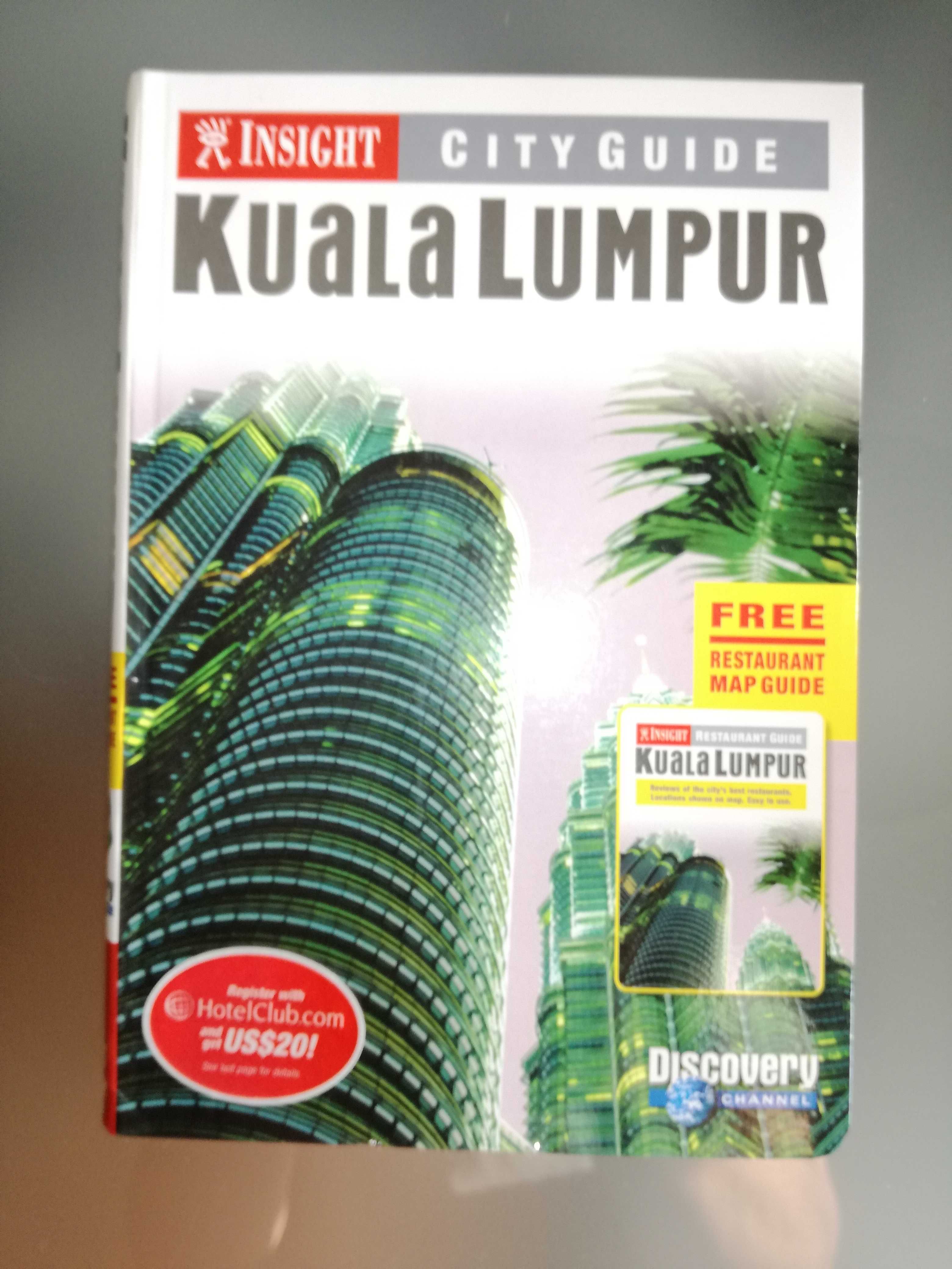 Guia turístico Kuala Lumpur em inglês
