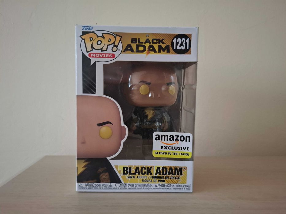Funko pop 1231. Black Adam. Amazon Exclusive