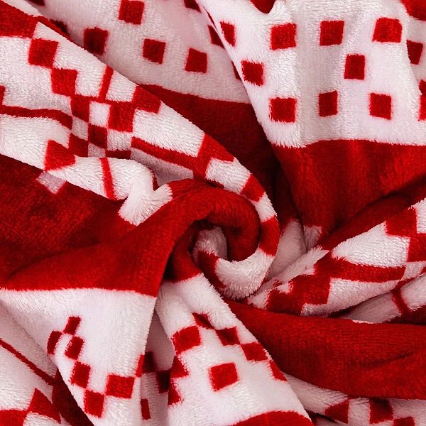 Koc ŚWIĄTECZNY 200x220 narzuta na łóżko kanapę sofę MIKROFIBRA Donato