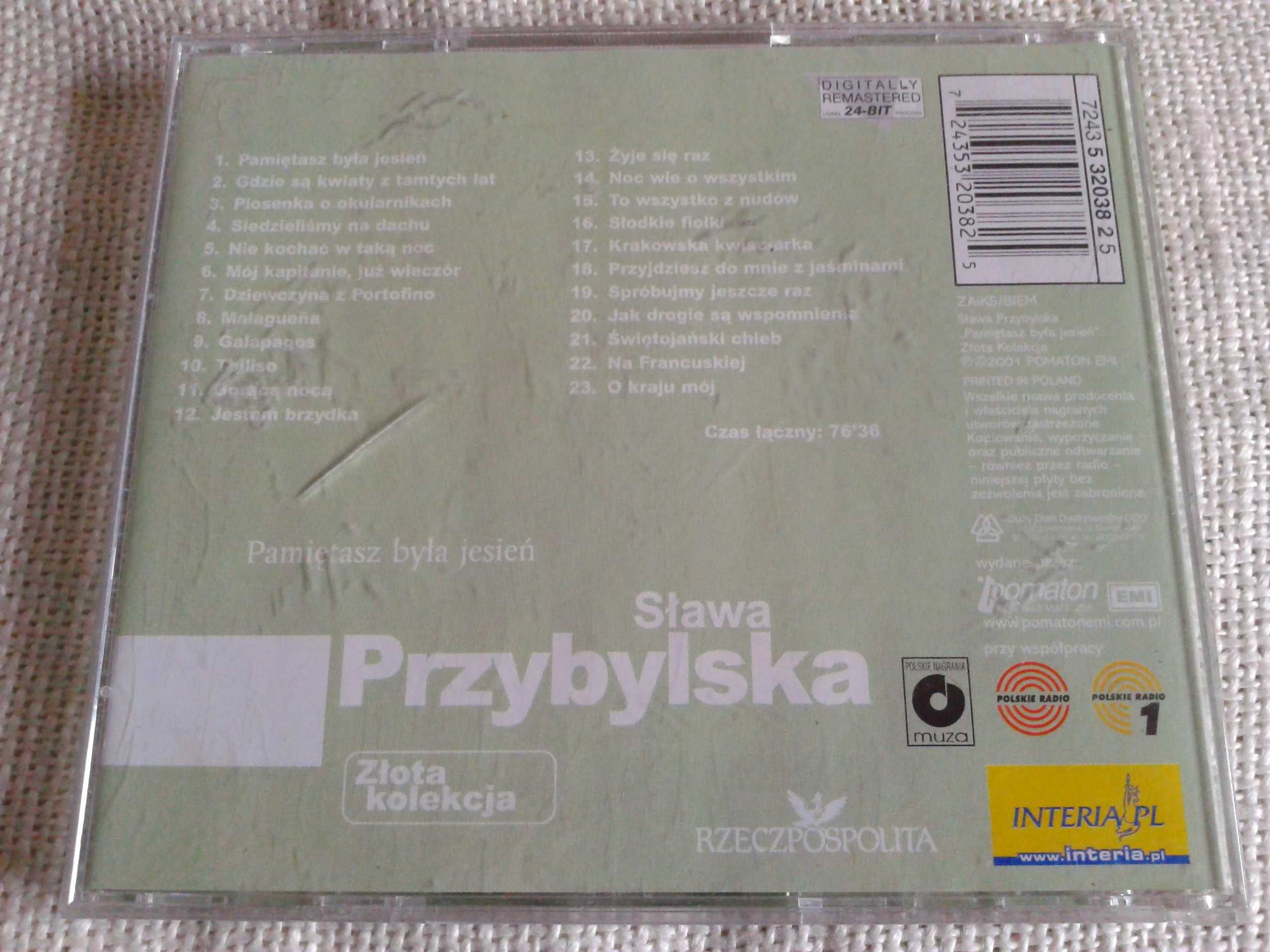 Sława Przybylska - Pamiętasz była jesień  CD