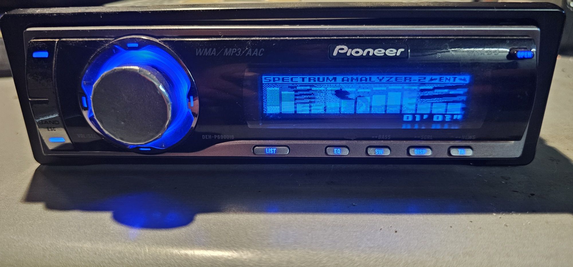Pioneer deh-p6900IB organik animacje 3D