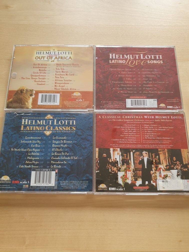 Zestaw 4 płyt CD Helmut Lotti 4 płyty