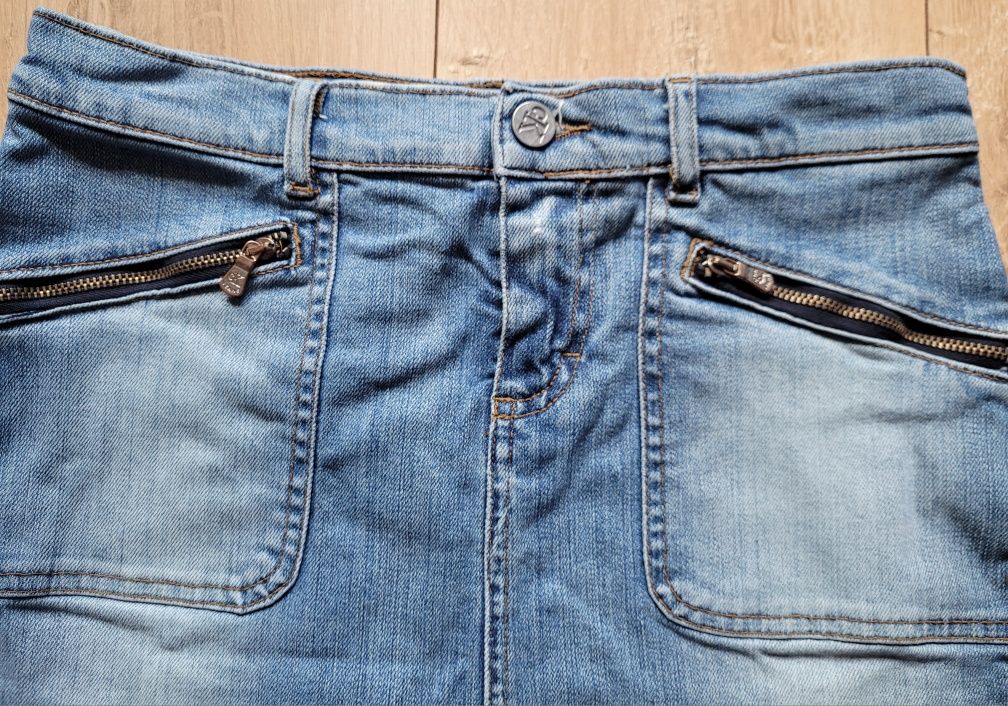 Spódnica jeansowa mini #lato Calvin Klein roz S/36/8