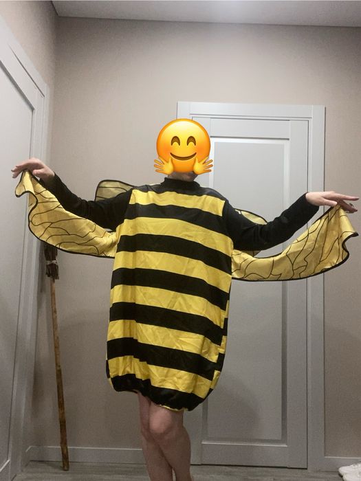 Новорічний костюм для дорослого Бджілка, Оса Джміль