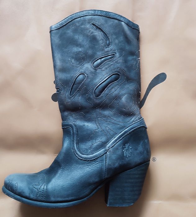 Жіночі чоботи. Fly LONDON. НАТУРАЛЬНА ШКІРА. Якість чудова.