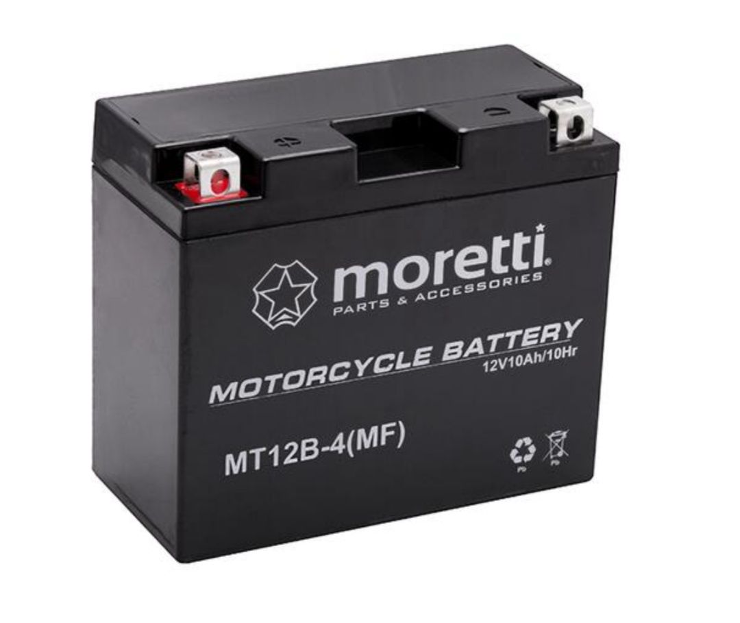 Nowy akumulator żelowy MT12B - 4 AGM Moretti
