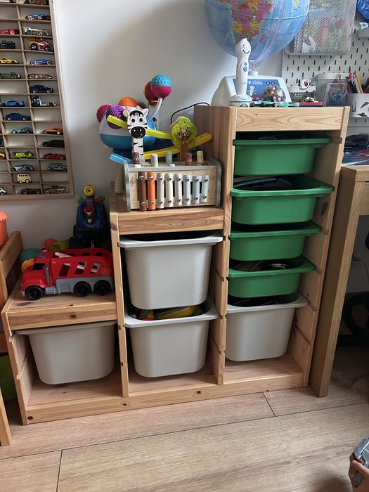 Szafka trofast z pojemnikami Ikea