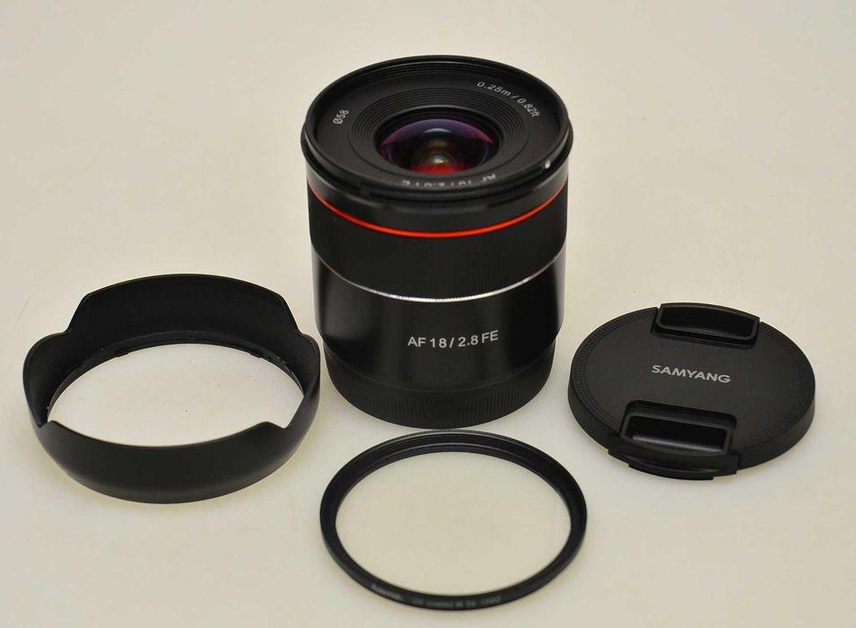 Obiektyw Samyang Sony E AF 18mm f/2.8 FE + filtr UV Gwarancja!