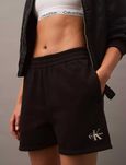 Женские шорты calvin klein (ck monogram logo fleece shorts)c америки s